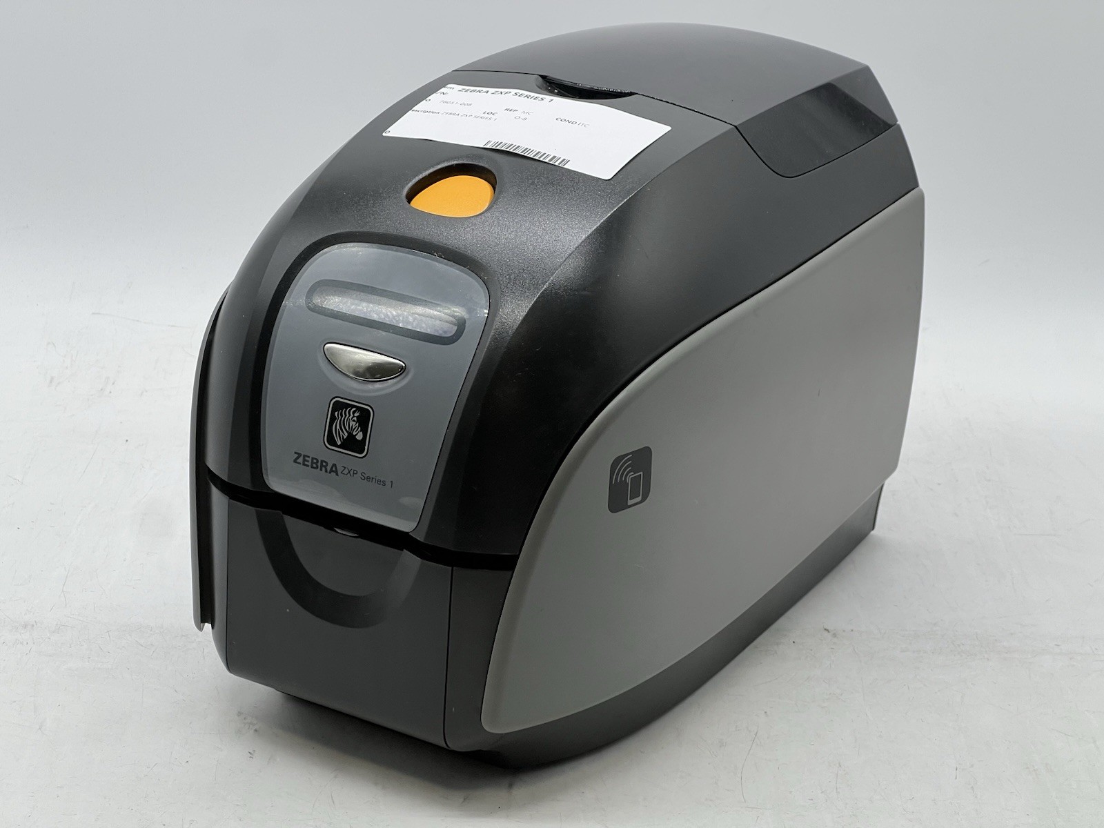 Zebra ZXP Series 1 USB ID Card Printer Z11-00000000US00-No Adapter