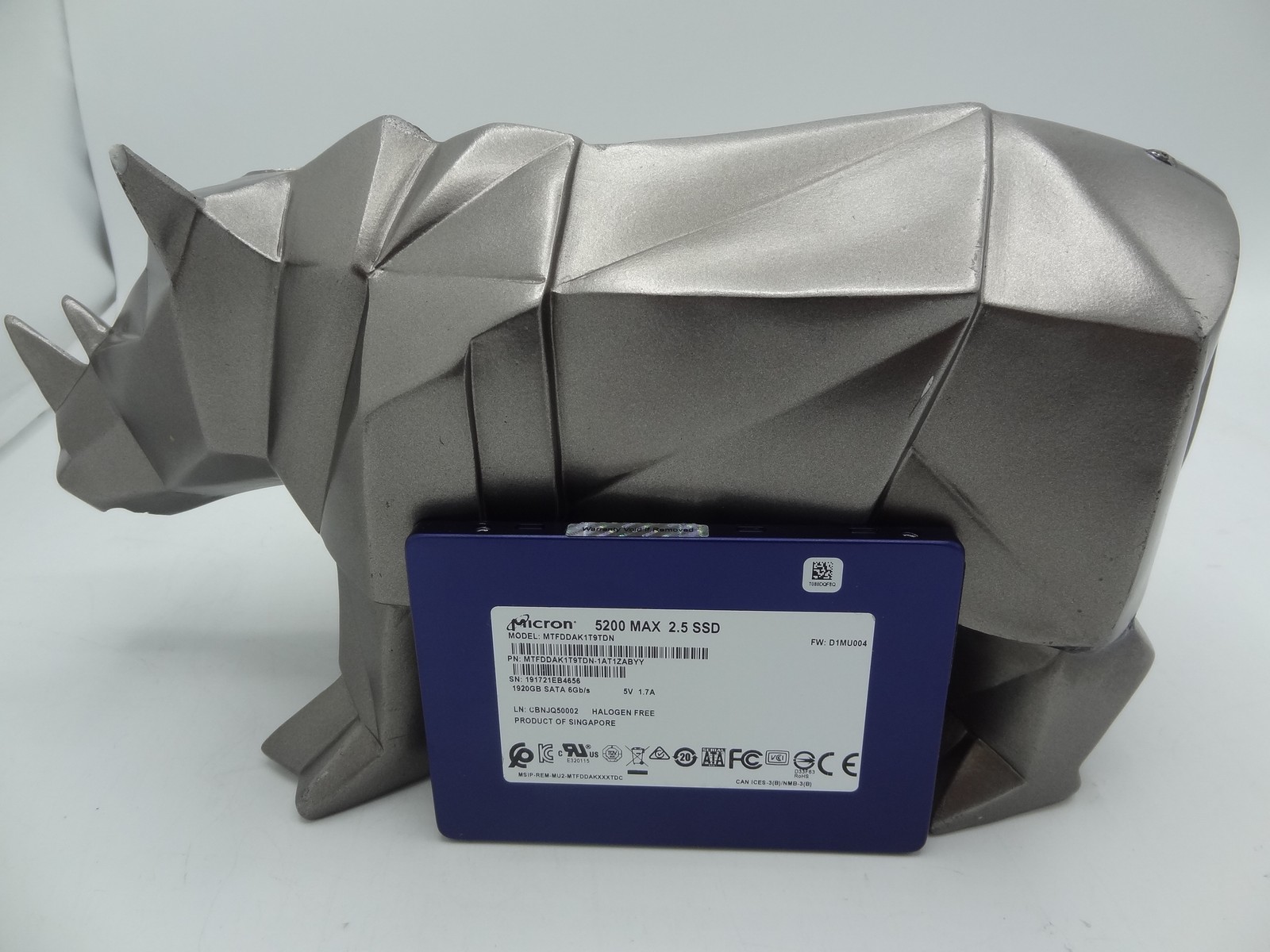MTFDDAK1T9TDN MICRON 1.92TB 2.5INCH SSD (5200 MAX SATA 6GB/S)