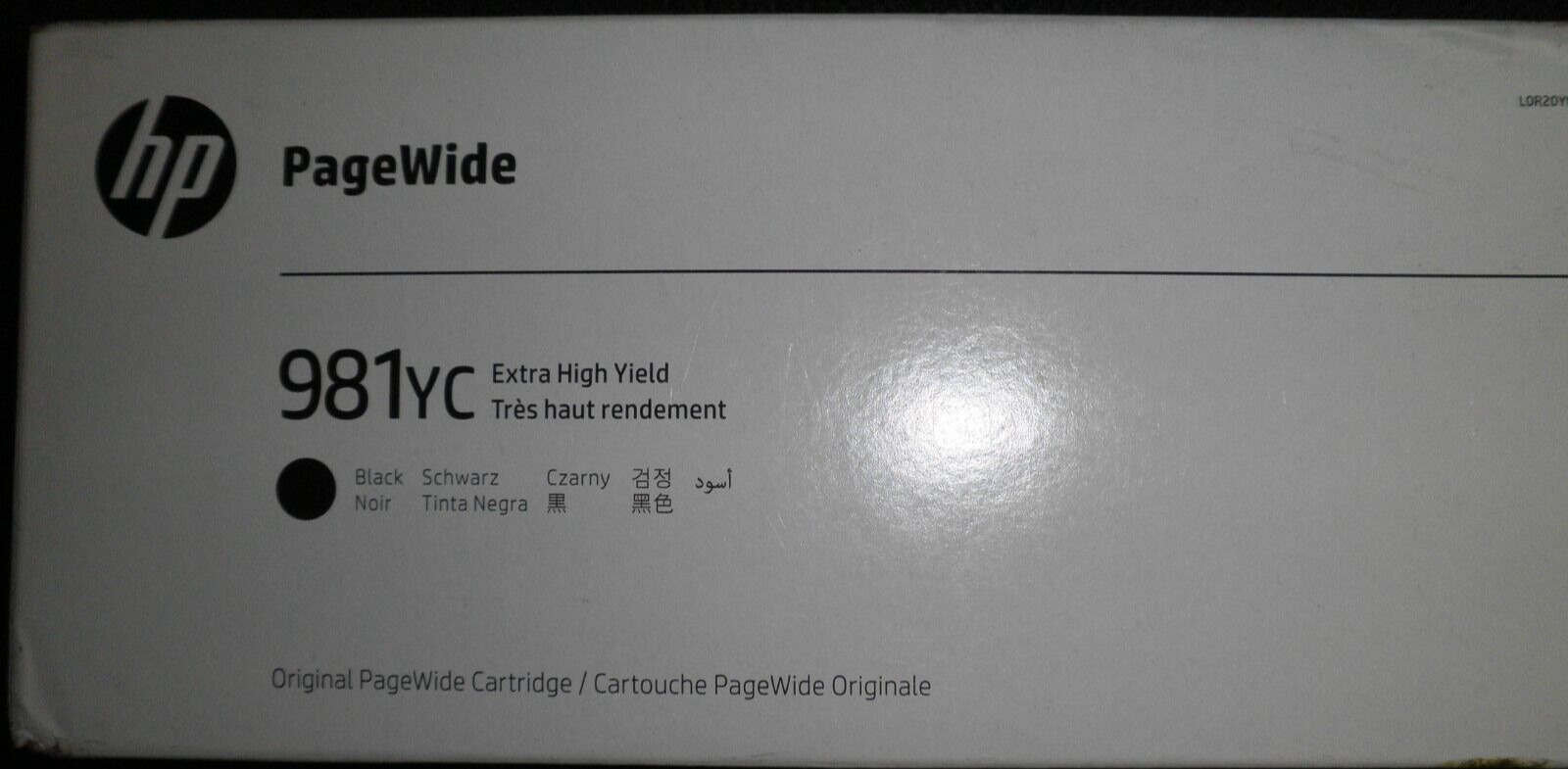 HP 981YC Extra High Yield Black PageWide E55650 E58650 Ink Cartridge  New