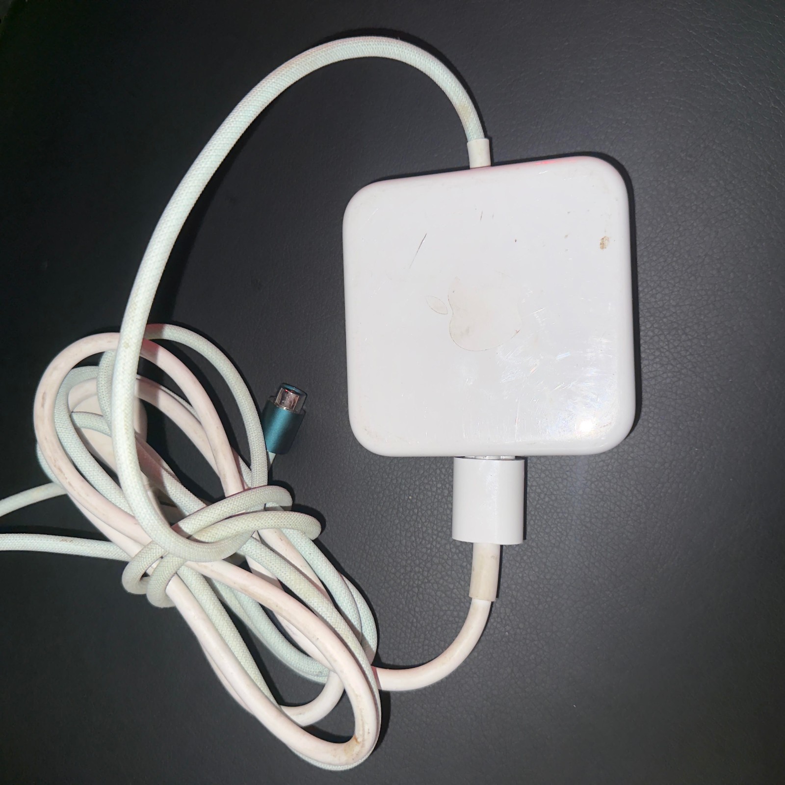 Genuine Apple iMac 24" M1 143W Power Adapter Silver White Ethernet A2290