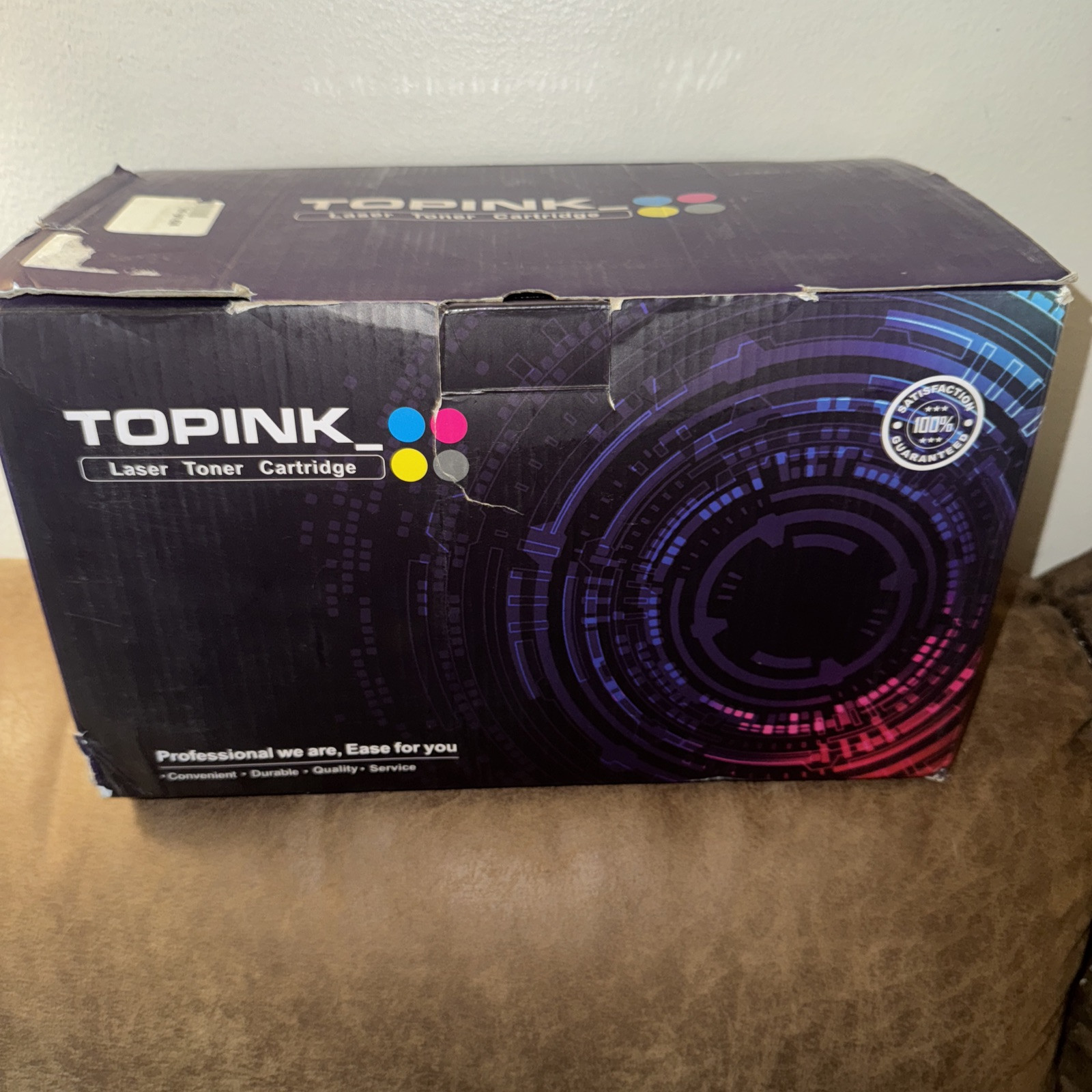 TOPINK 304A 305A 312A CRG118 Laser Toner Cartridge 4PK for HP & Canon Printers