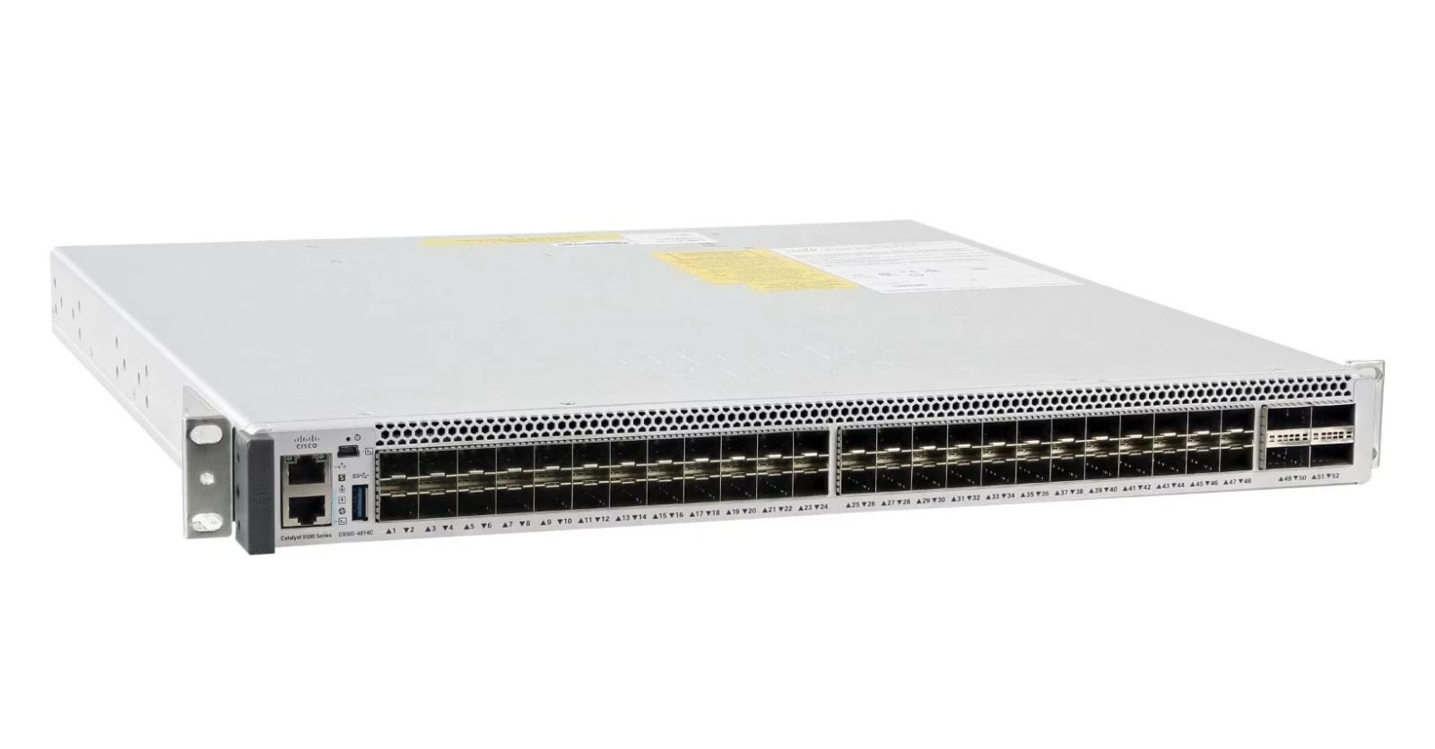 Cisco C9500-48Y4C-A 9500 48-port x 1/10/25G + 4-port 40/100G, Dual AC, 1-YR WTY