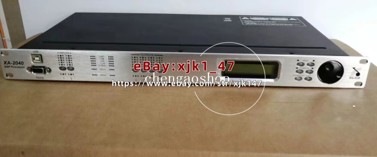 1PCS Used XILICA XA-2040 Audio Processor Via UPS or FedEX