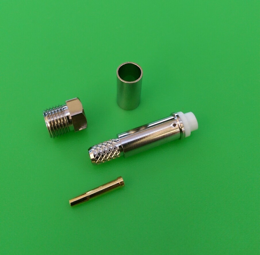 (10 PACKS) FME Female Crimp Connector for RG58/RG142/RG400/LMR195 - USA Seller