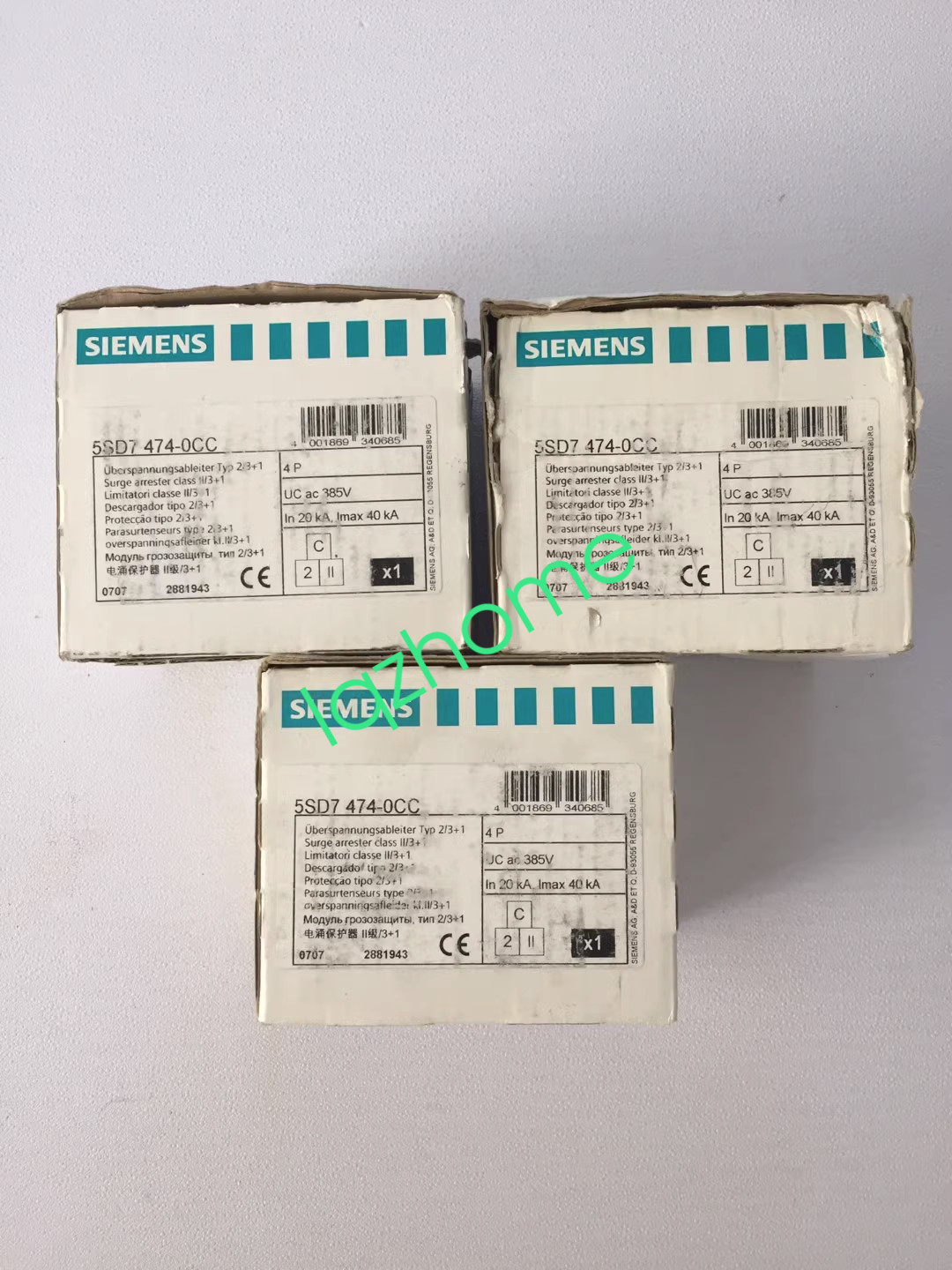 1  PC  NEW-OPEN-BOX    5SD7474-0CC   Surge    Protector  #B6301 CL