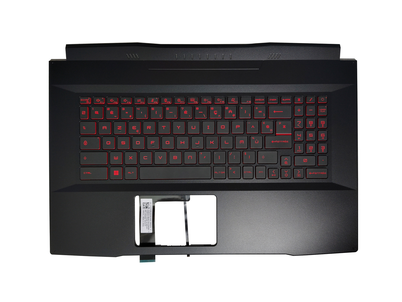 Laptop For MSI GF76 MS-17L1 MS-17L3 French Keyboard Upper Case Palmrest Cover