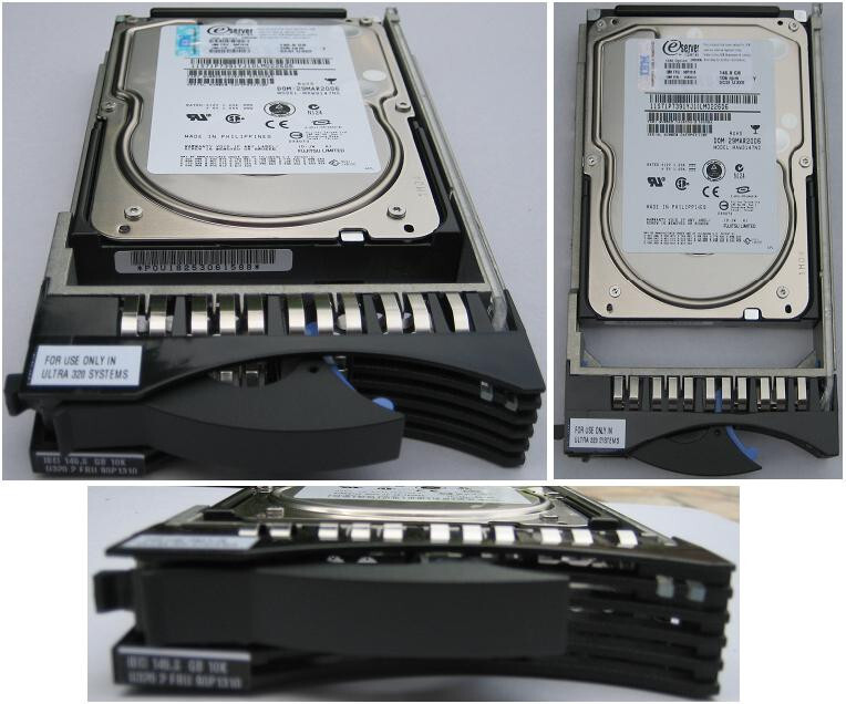 Ibm 90p1310 26k8613 146gb 10000rpm Scsi U320 Maw3147nc 80-pin 3.5"