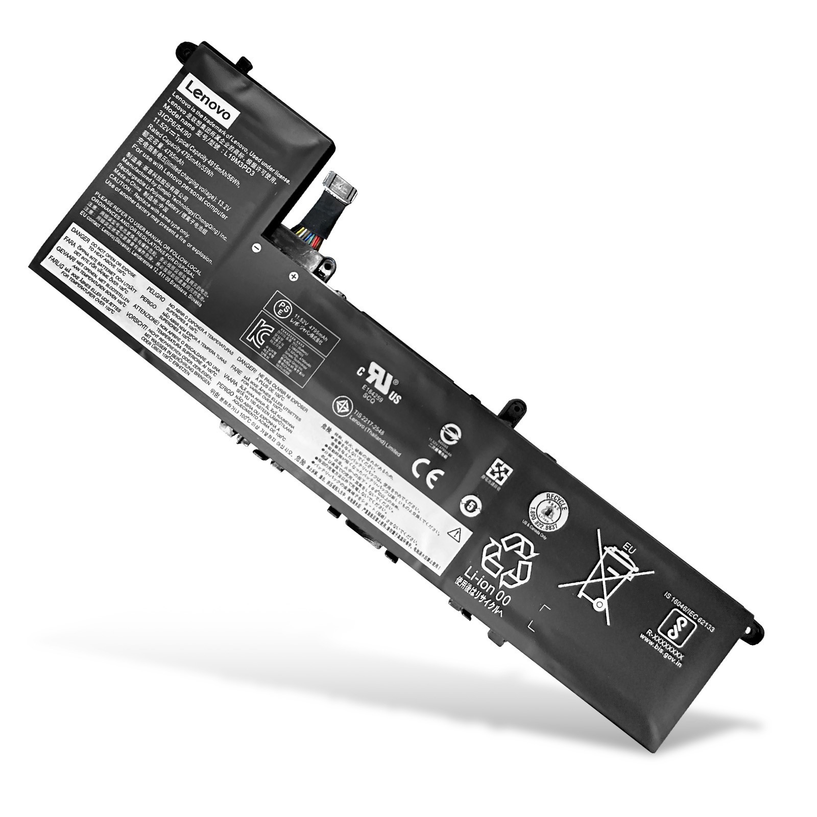 Genuine OEM L19M3PD3 Battery For Lenovo Ideapad S540-13API S540-13ARE Series