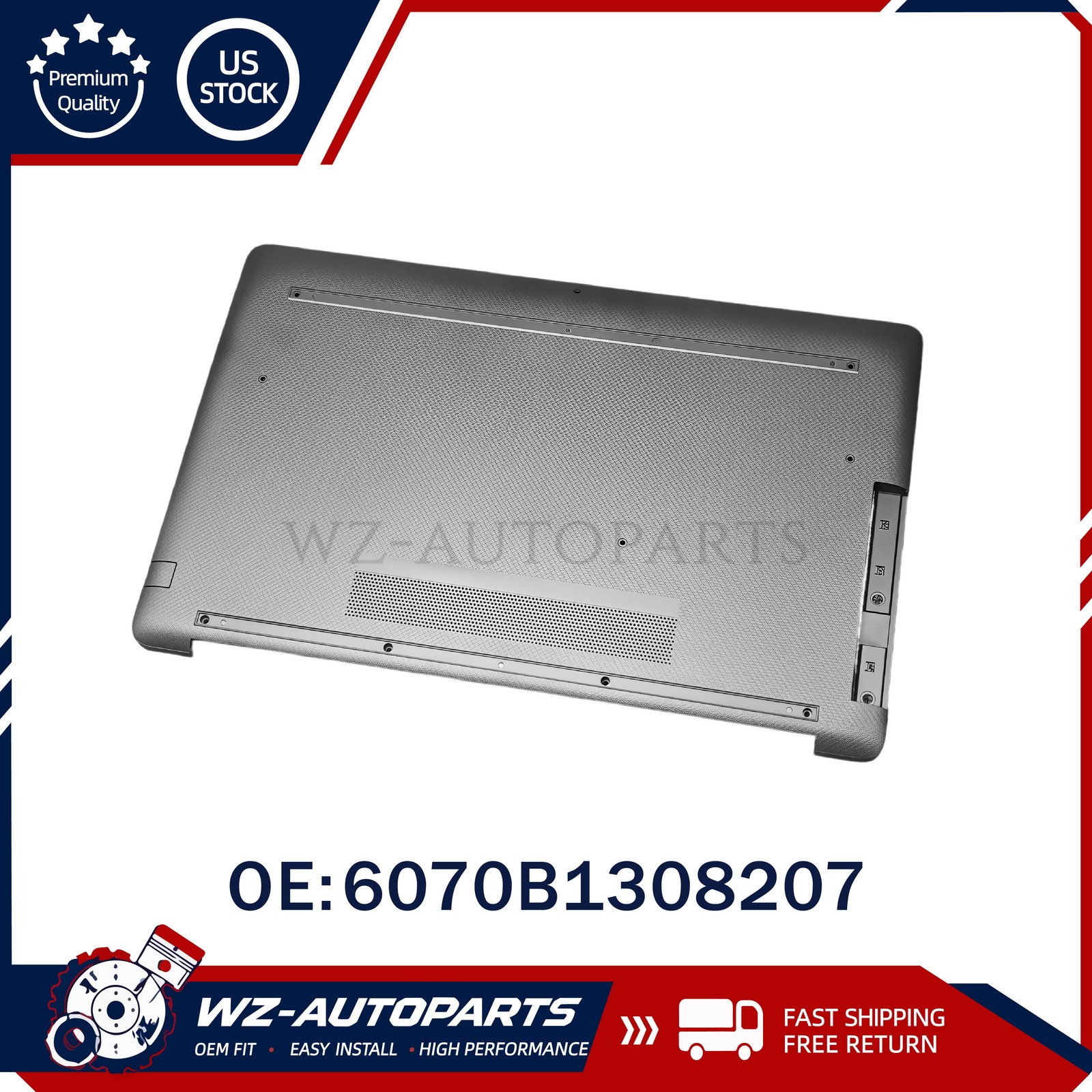 New Base Enclosure Lower Bottom Case Cover L22508‑001 For HP 17‑BY 17‑CA Laptop