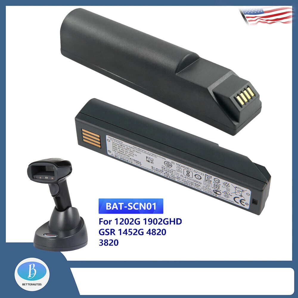 10-Packs Battery BAT-SCN01 For Honeywell 1202G 1902GHD GSR 1452G 4820 2400mAh