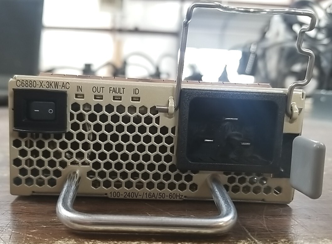 Cisco C6880-X-3KW-AC Delta Power Supply (PN: AWF2DC3051W / ECD16020038)