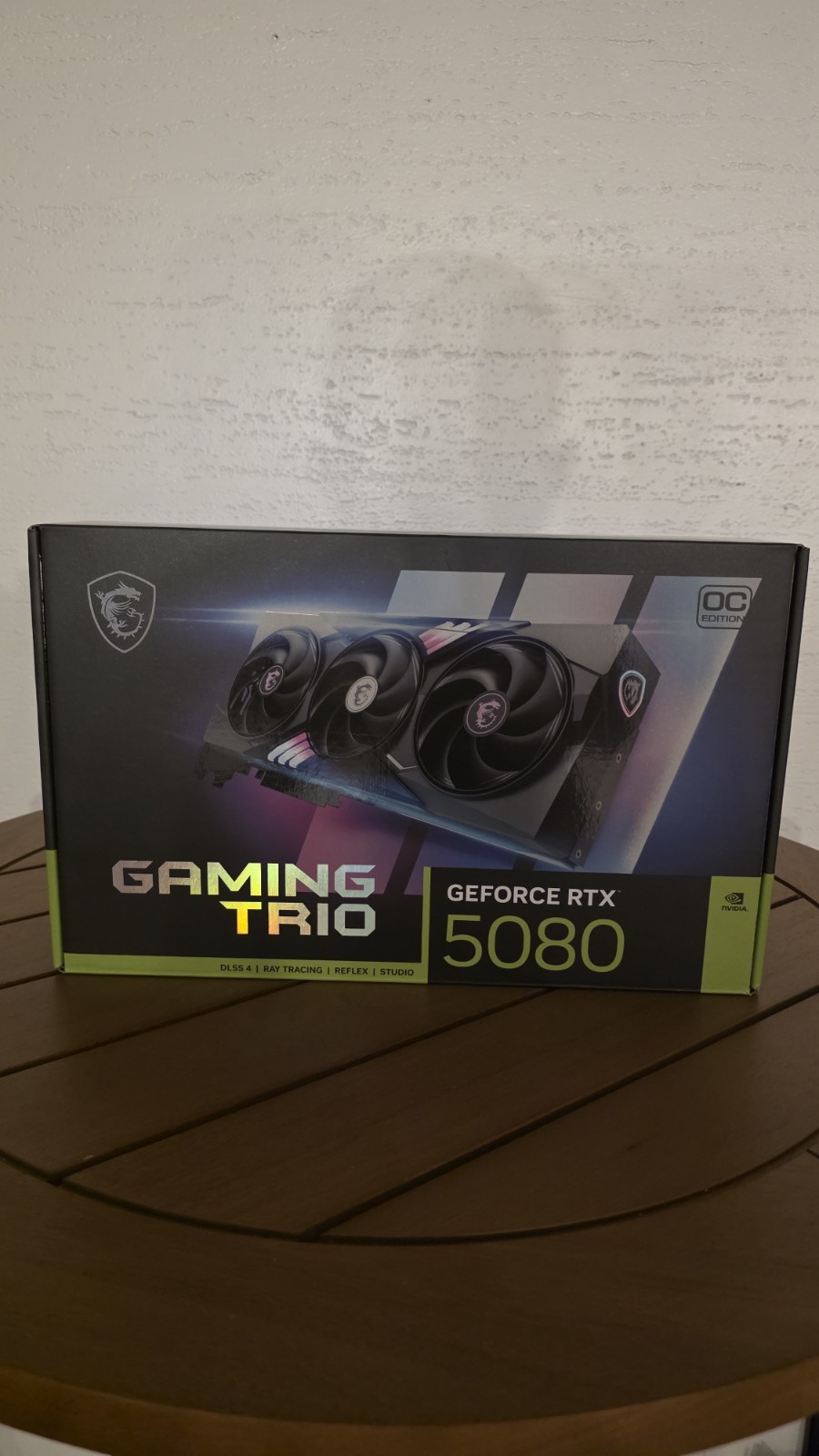 MSI GeForce RTX 5080 GAMING TRIO OC Graphics card *BOX ONLY*