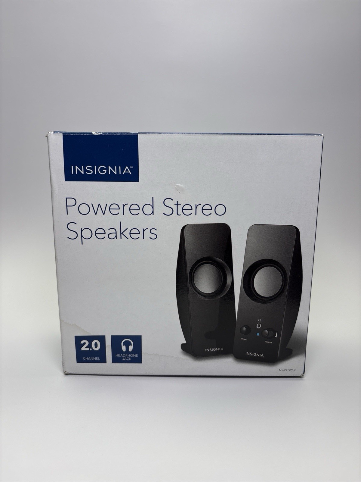 Insignia NS-PCS219 Powered Stereo Speakers - Brand New