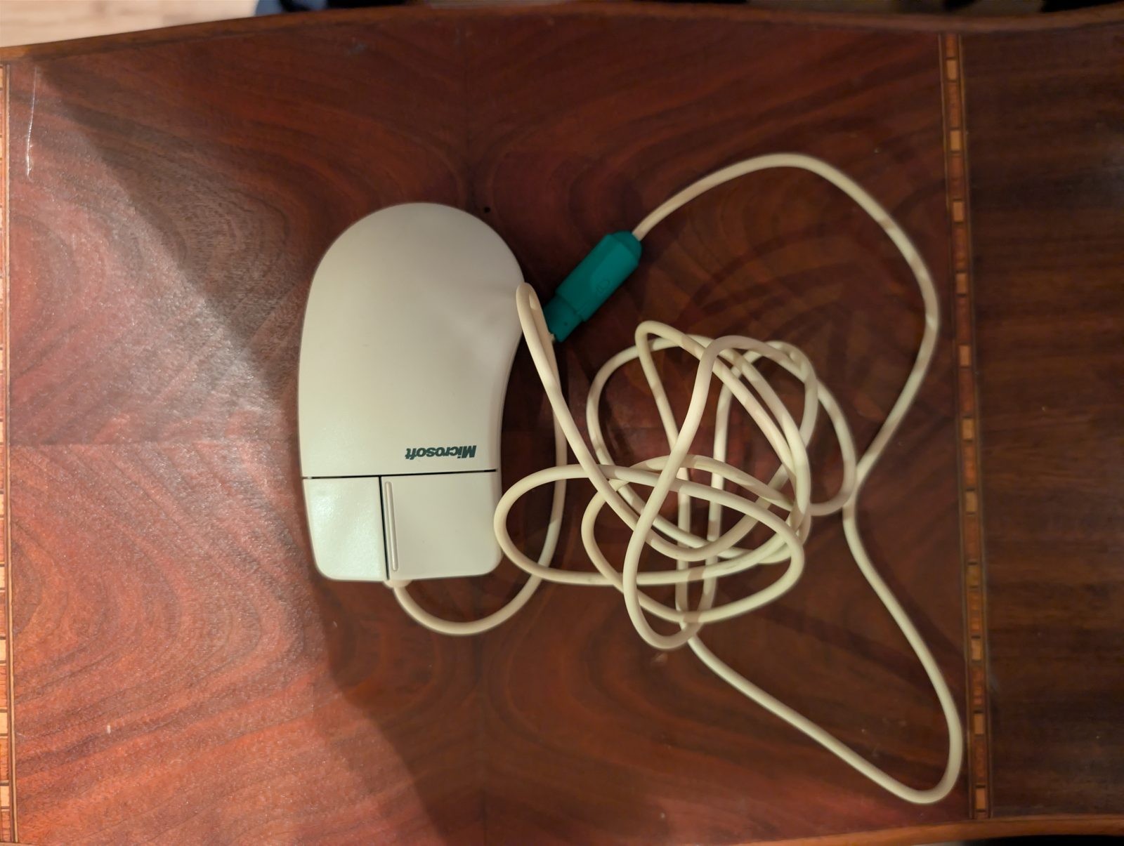 Vintage Microsoft Mouse Port Compatible Mouse 2.1A