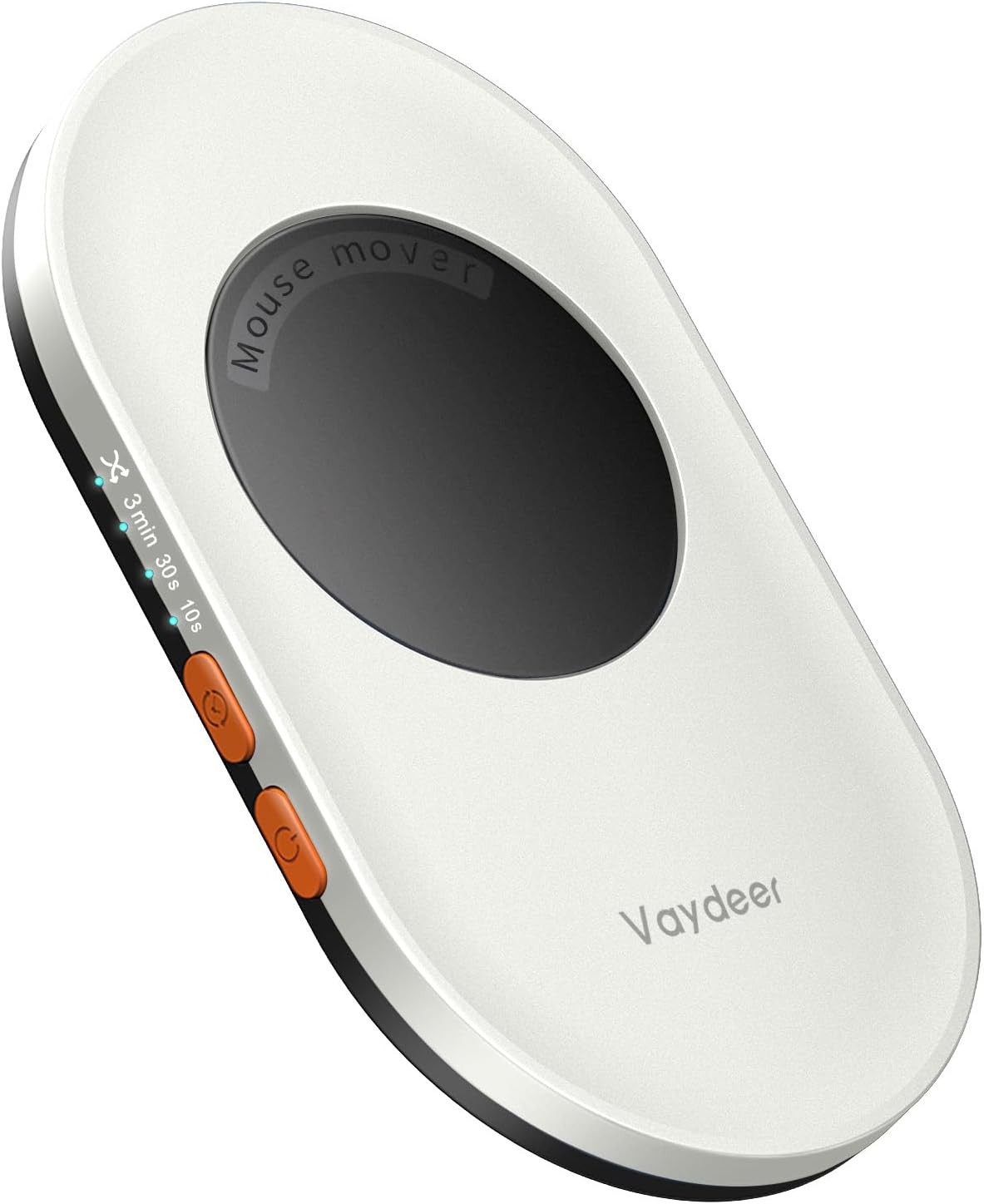 Vaydeer Ultra Slim Mouse Mover, Air 3 Jiggler with Misty White 