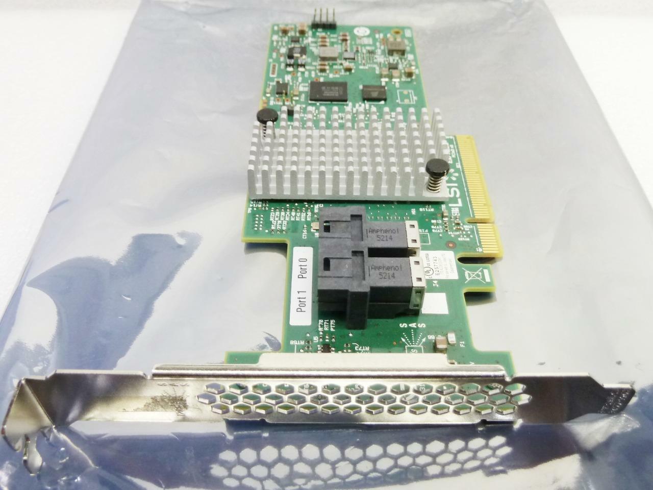 LSI IBM 47C8676 SAS 9302-8i 12Gbps SAS HBA Controller