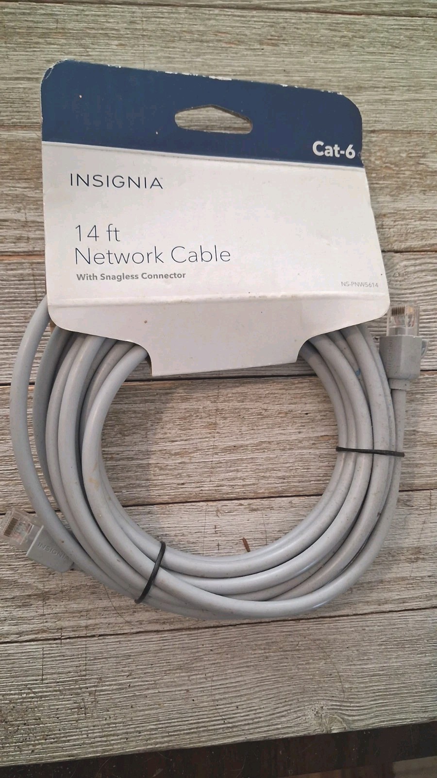 Insignia 14ft Cat-6 Network Cable 