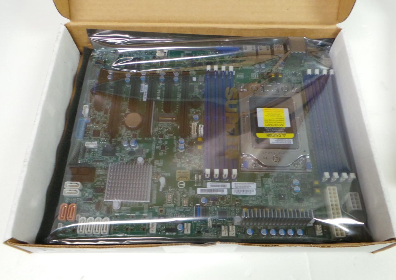 SUPERMICRO H11SSL-C-B SOCKET SP3 SUPPORTING SINGLE AMD MOTHERBOARD NEW