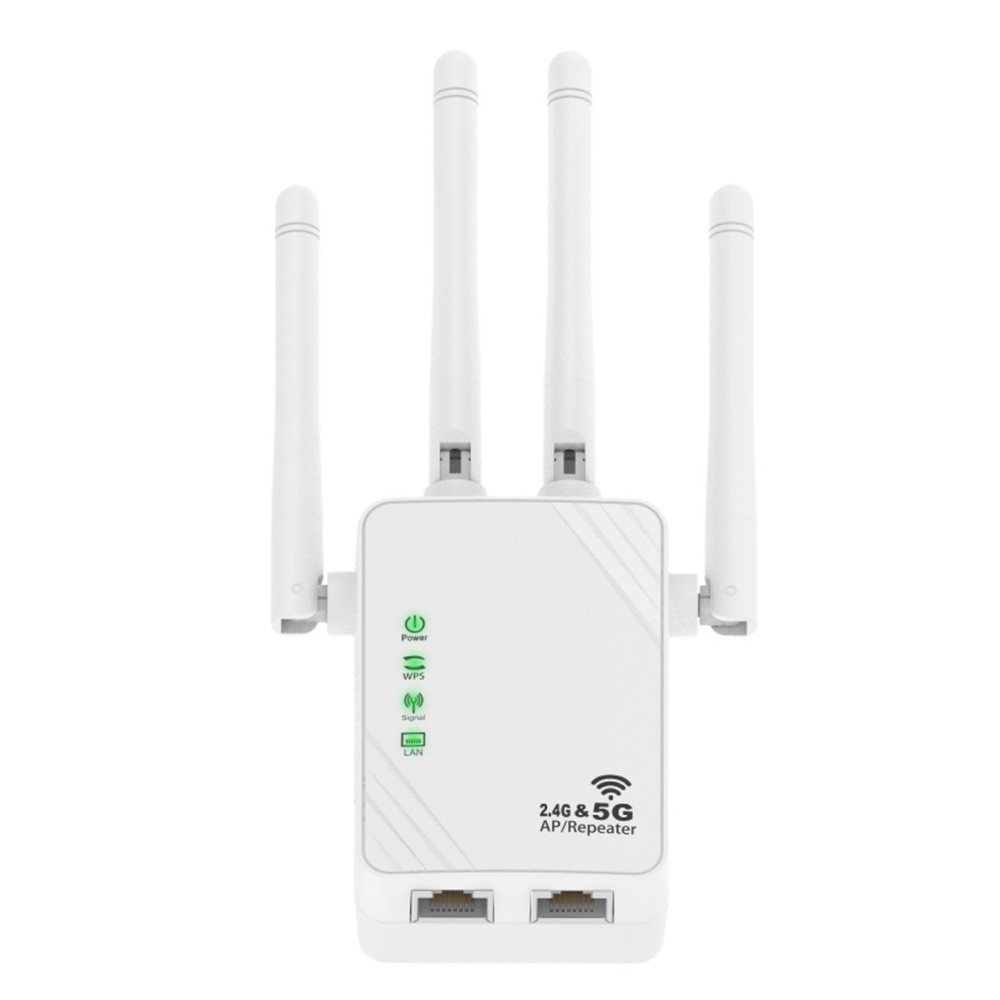 2025 WiFi Extender Signal Booster, WiFi Extender 5GHz/2.4GHz 1200Mbps WiFi Range