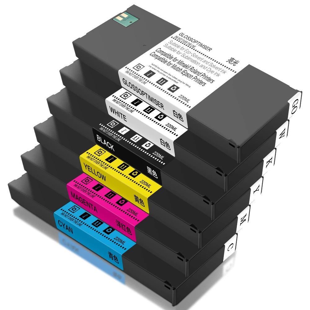 8 Colors 220ML Max2 Compatible Ink Cartridge for Roland XF-640 VS-640i Printer