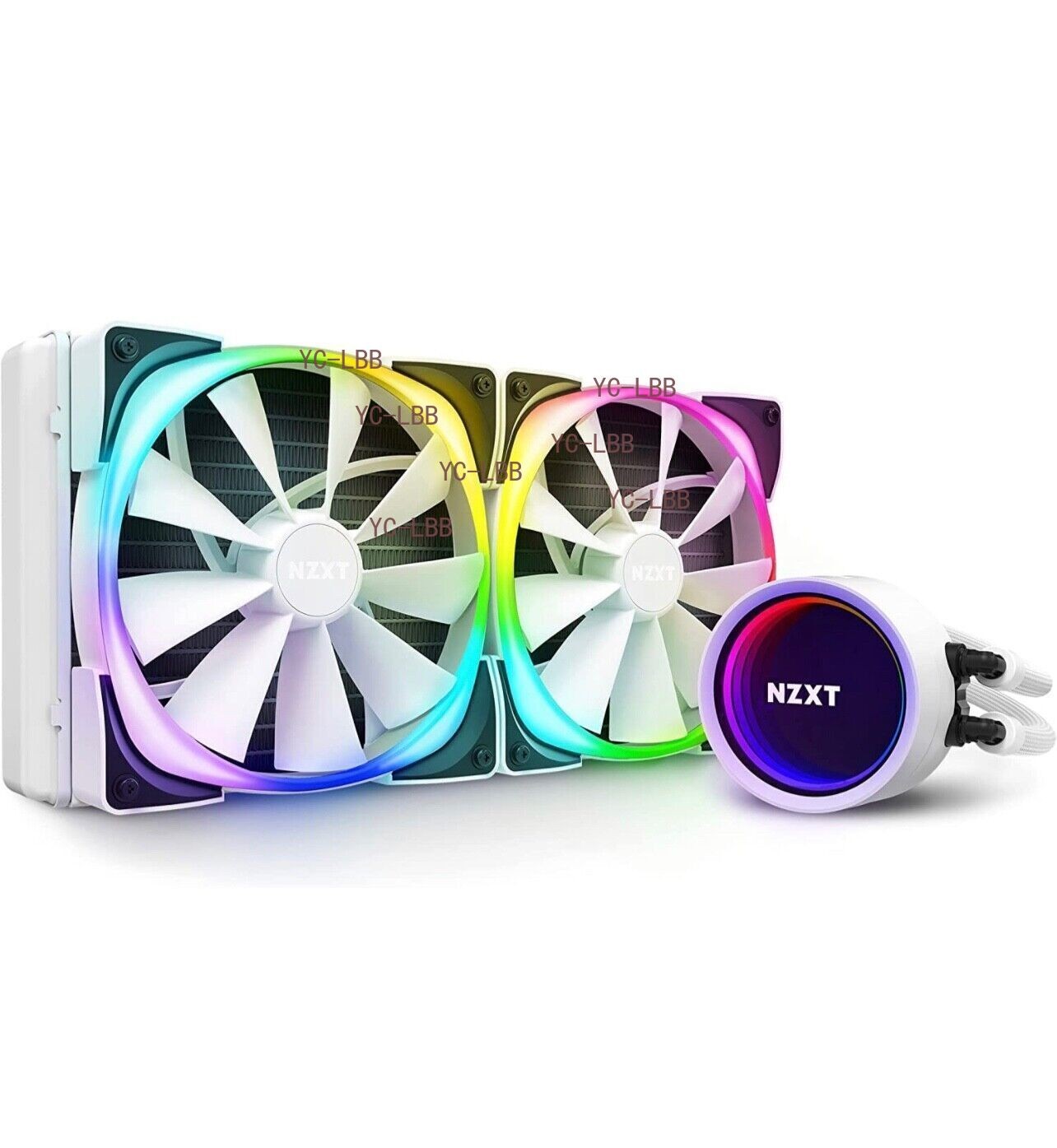 NZXT Kraken RL-KRX63-RW X63 RGB 280mm Liquid Cooler with RGB