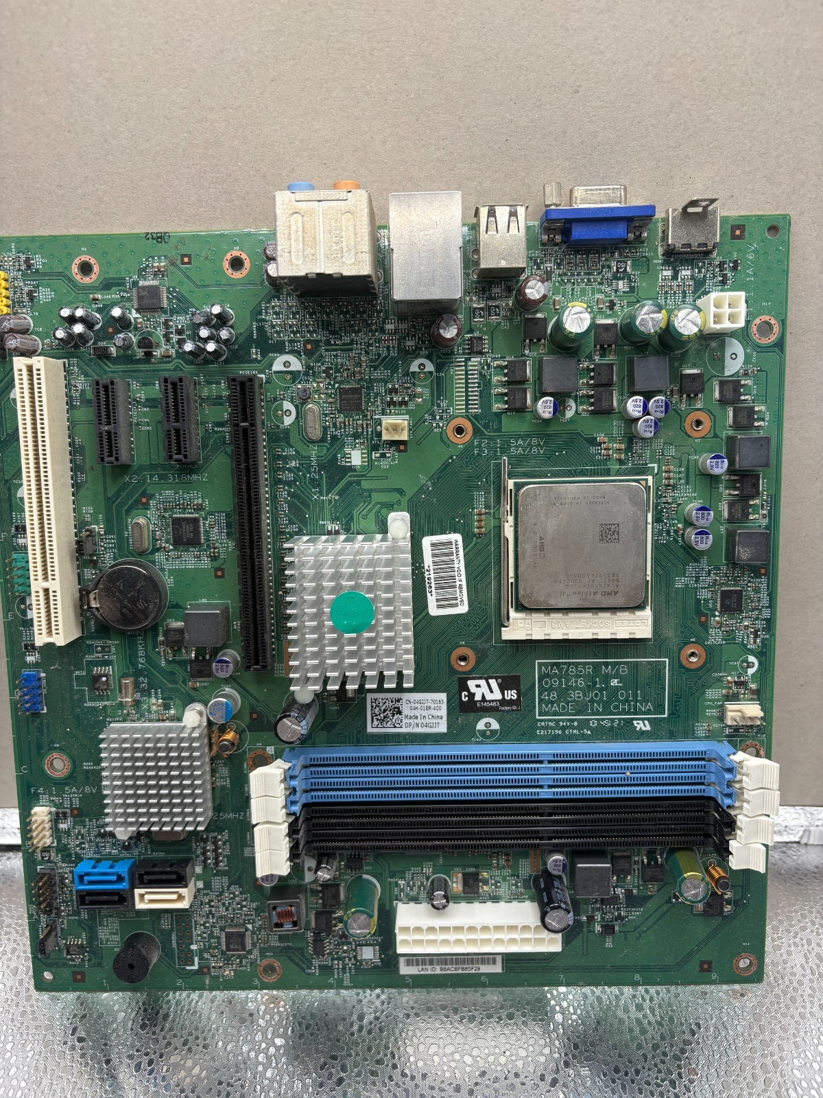 Genuine Original OEM Dell Inspiron 570 Desktop Motherboard 4GJJT 
