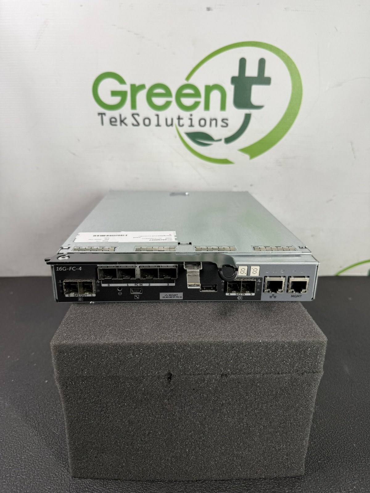 Dell 09J1X0 PowerVault MD3800F MD3820F 16Gb FC 8GB Cache Controller - READ