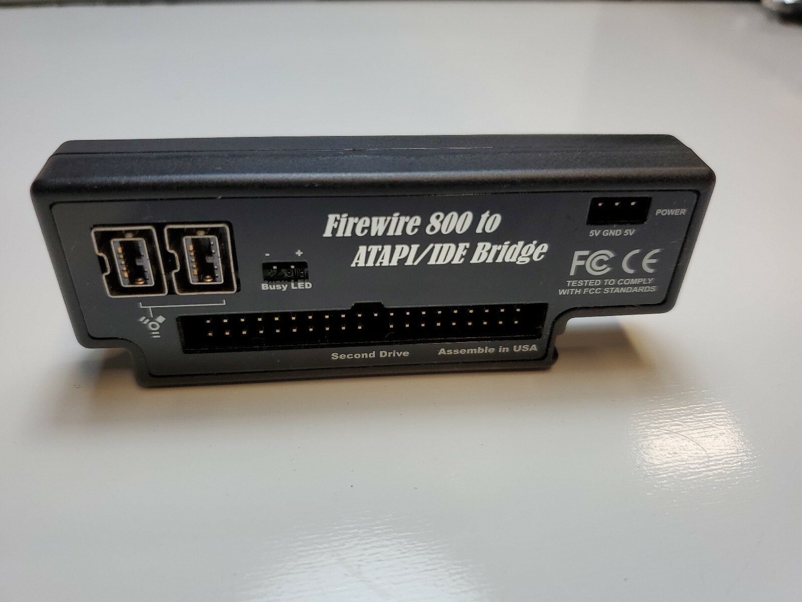 Lot of 2, Dual IDE/PATA To FireWire800 Internal Converter W/Oxford 912 Chipset 