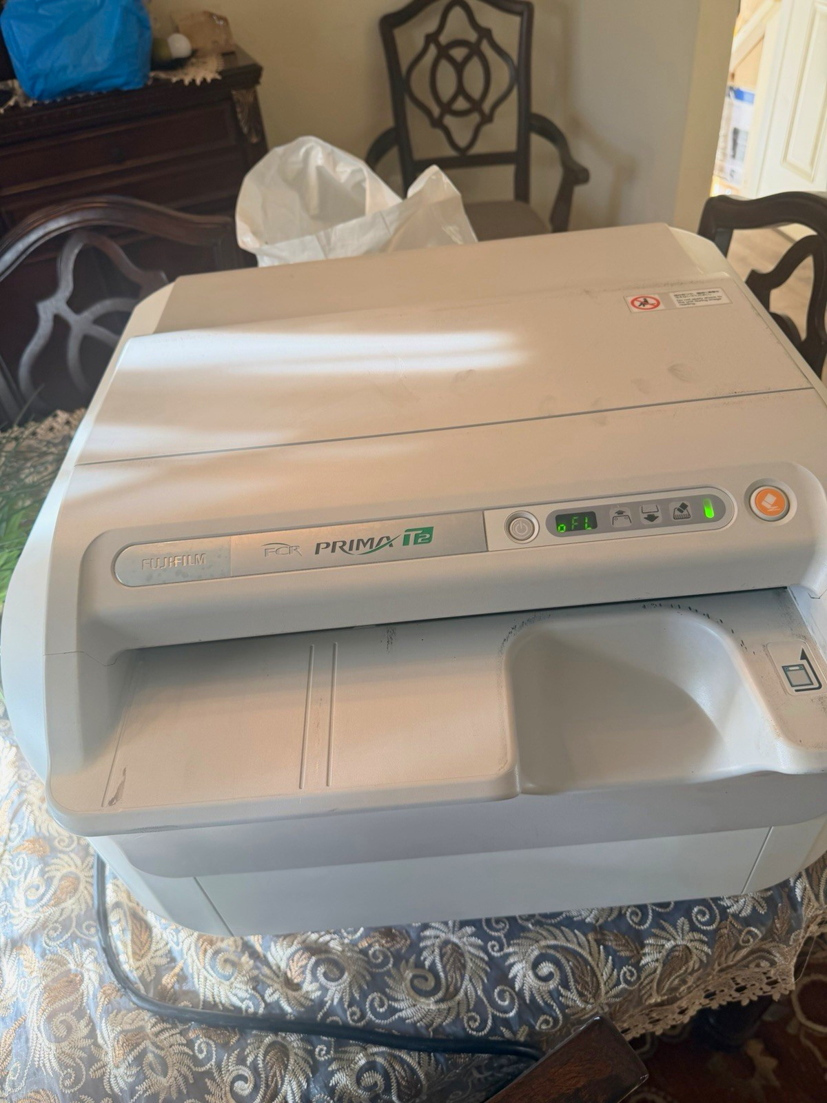 Fujifilm CR-IR 392 CR Reader – Includes 3 Cassettes & Power Cord – powers on