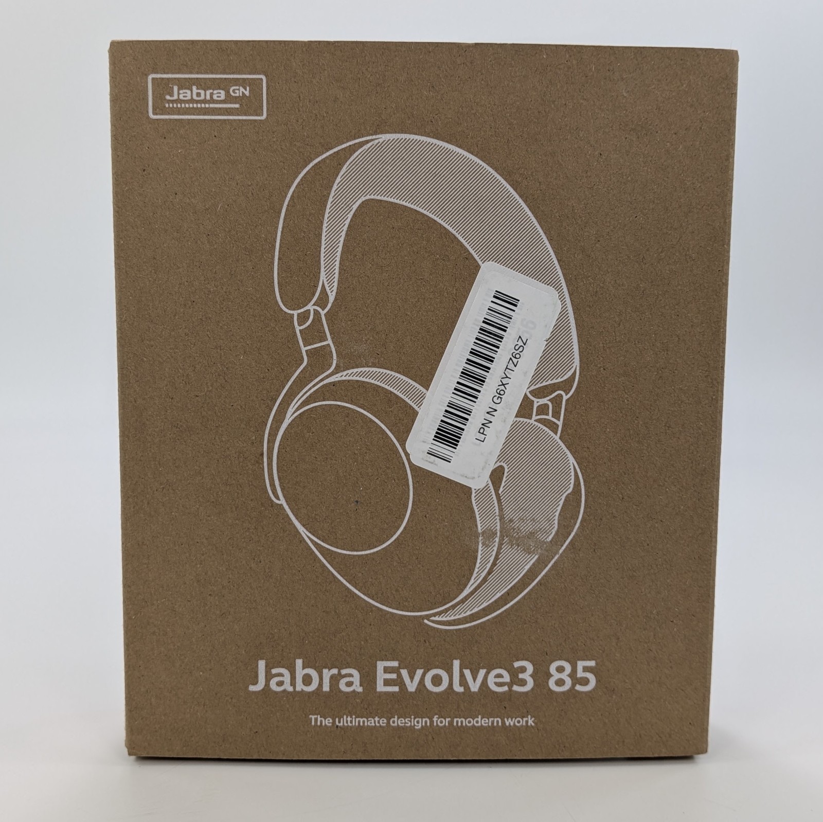 Jabra Evolve3 85 Over-Ear ANC UC Wireless Bluetooth Headphones - HSC210W