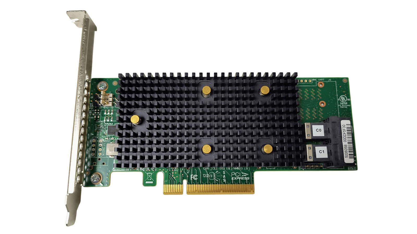 Lenovo Thinksystem Raid 530-8i 8 Port 12Gb Raid Controller FRU01KN505 FH Bracket