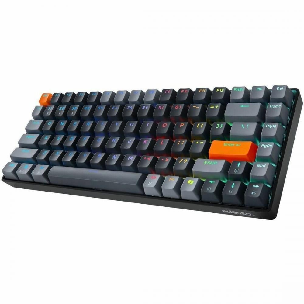 Adesso EASYTOUCH1000 Mechanical Keyboard Wired/Wireless/Bluetooth Mini