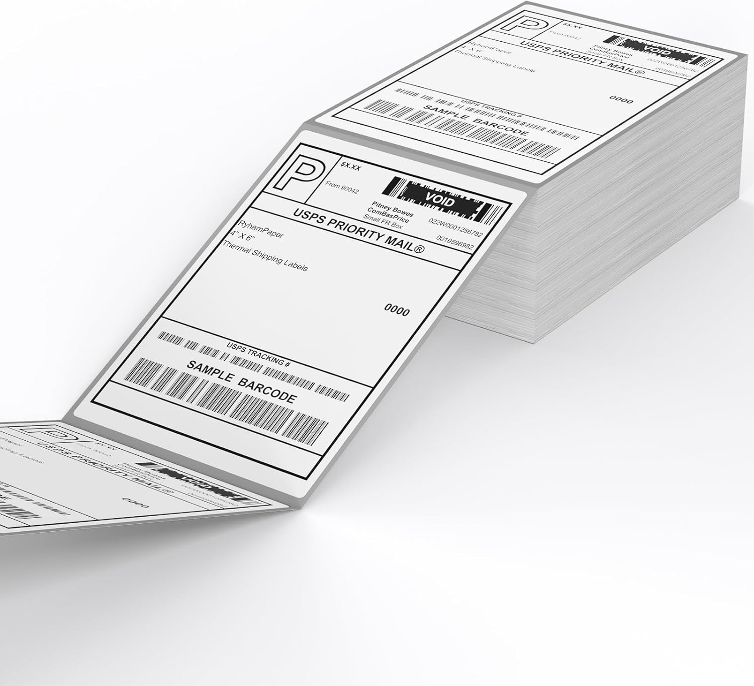 Direct Thermal Label-Shipping Label 4X6- Thermal Printer Sticker 4"X6",Compatibl