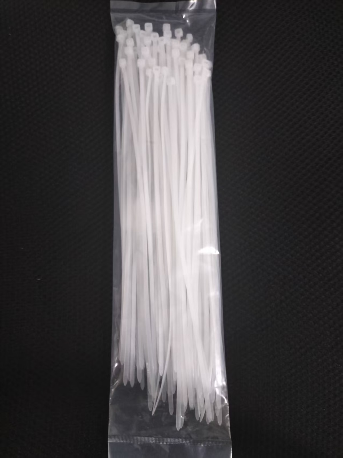 1000 pieces of cable ties, 4-inch white nylon wrapped zip ties, UV resistant--