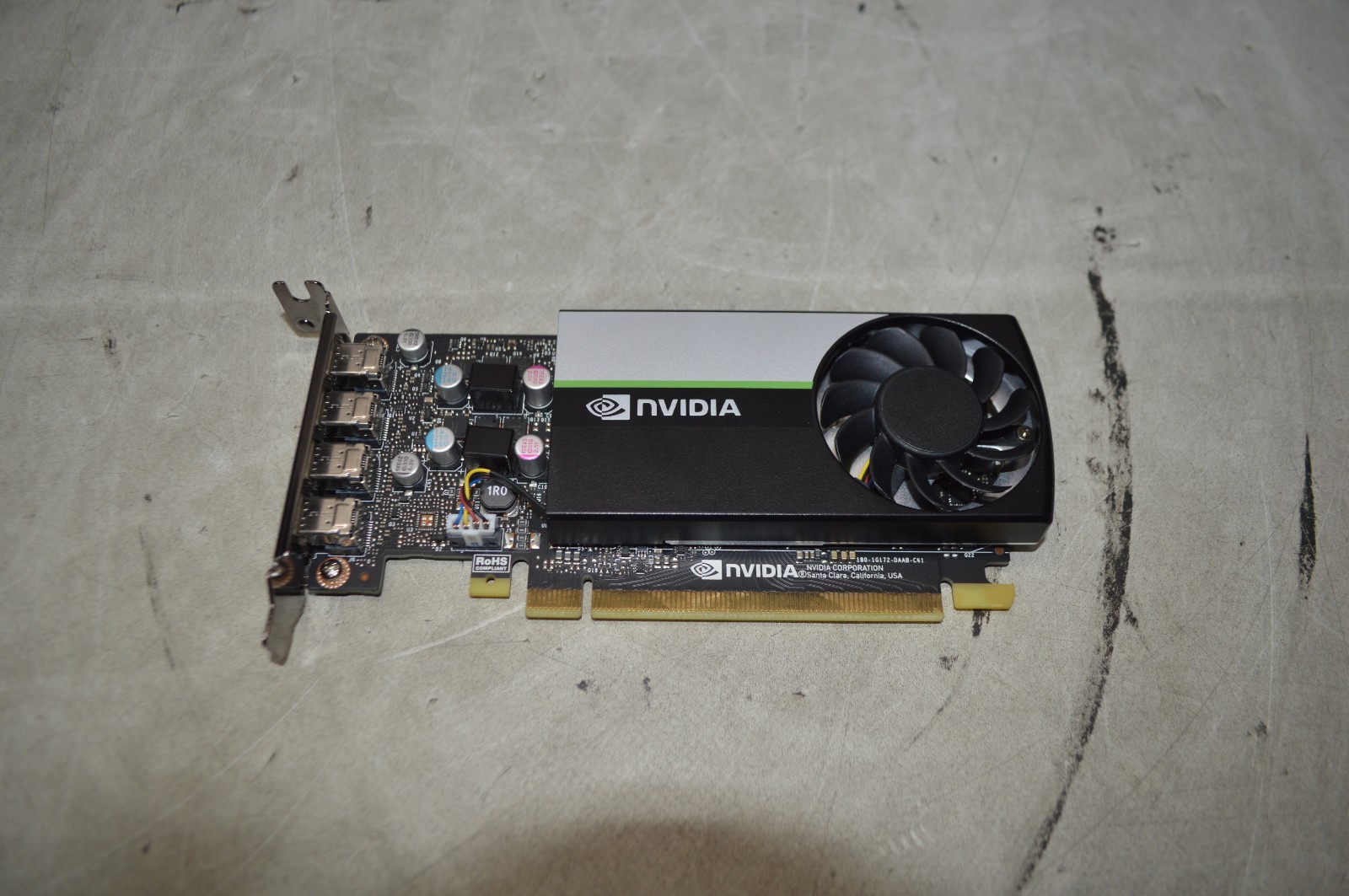 NVIDIA Quadro T1000 4GB GDDR6 Video Graphics Card