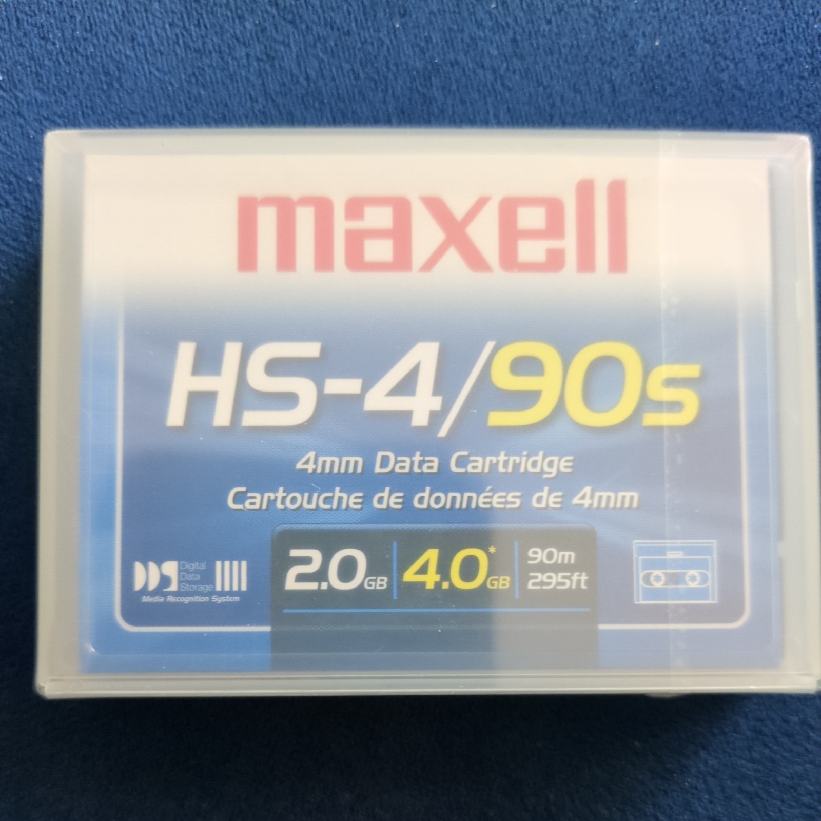 Maxell HS-4/90s 4mm DDS DAT Data Cartridges 2GB/4GB – Lot of 7 NEW SEALED