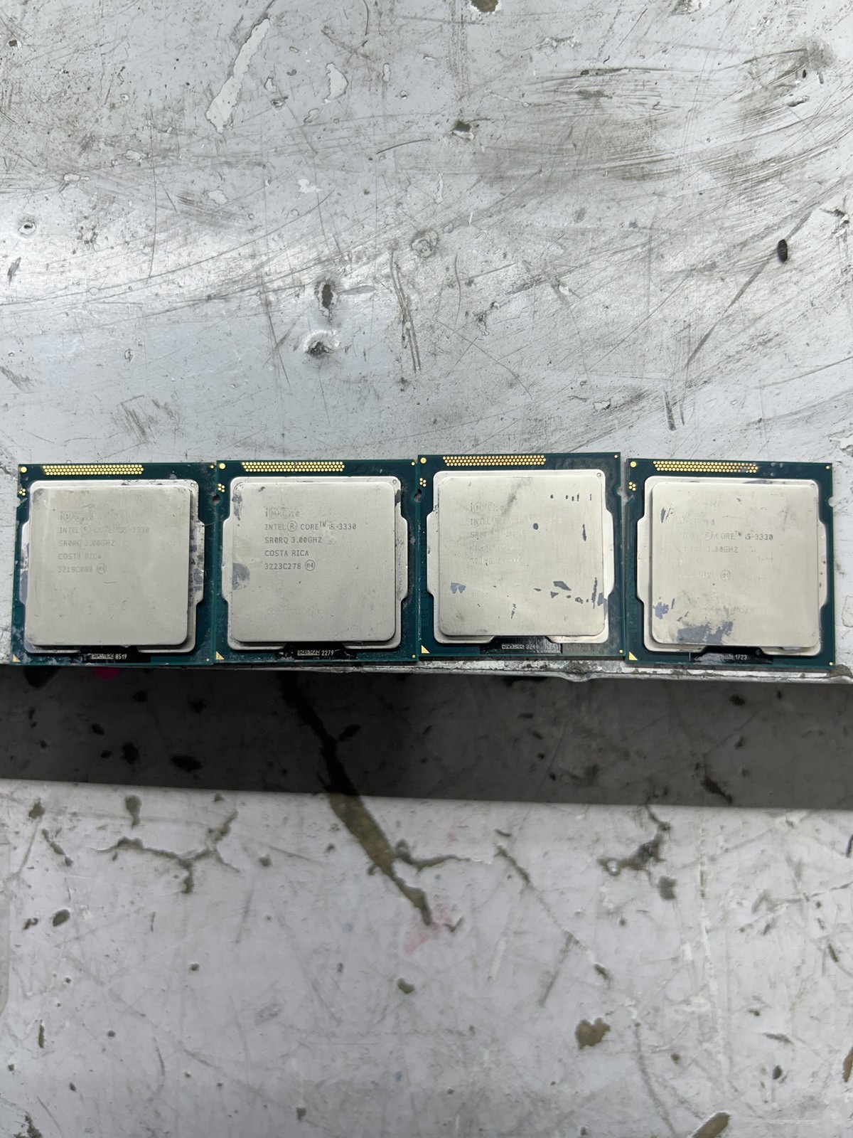 Lot of 4 Intel Core i5-3330 3.00GHz