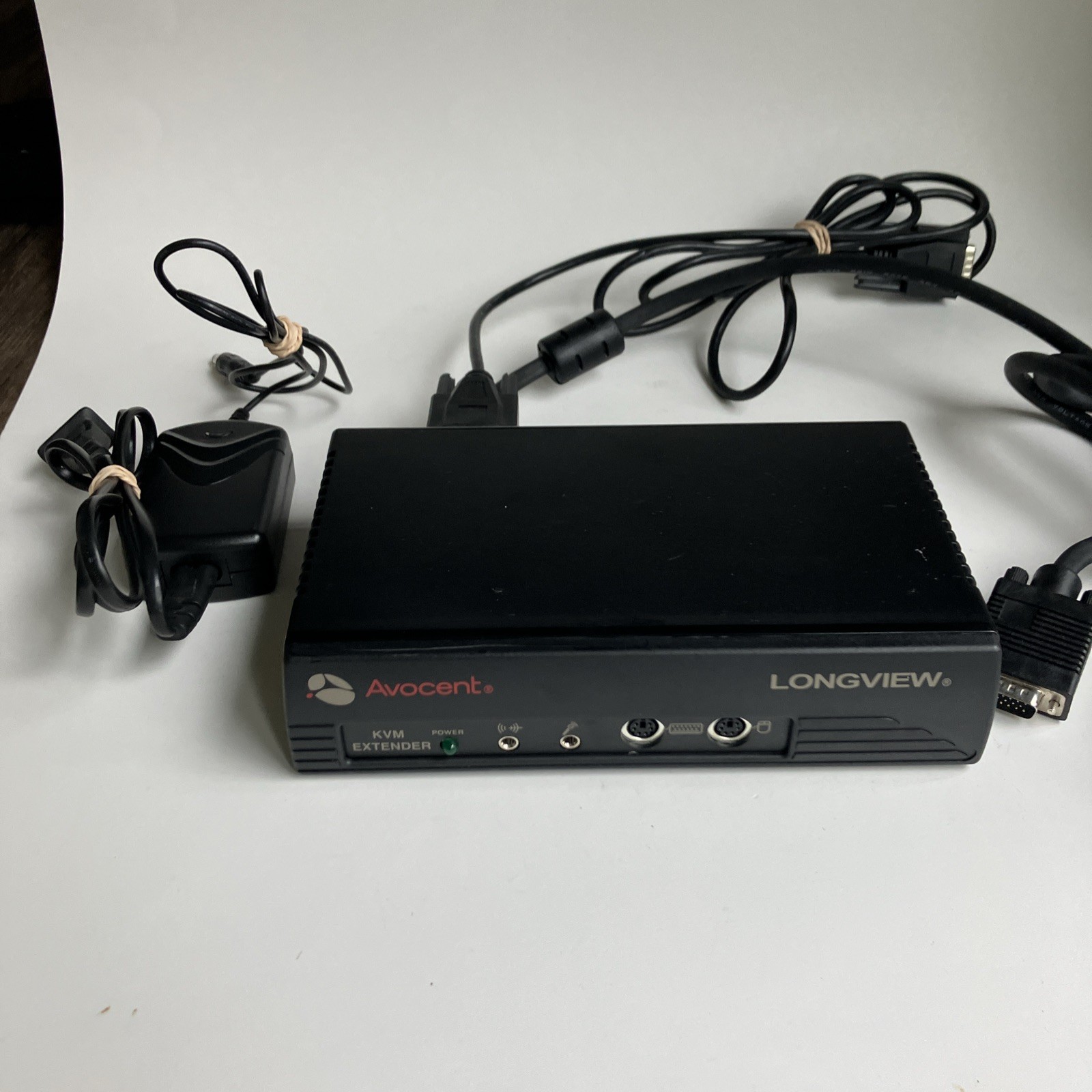 AVOCENT LongView KVM EXTENDER LV430 / LV830 | Receiver Only w/ Power Supply Cabl
