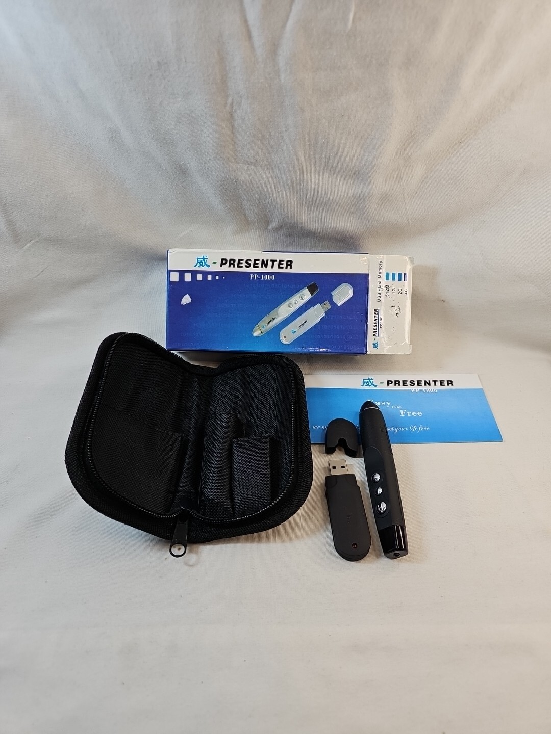 NEW Genuine SANOXY Presenter PP-1000 Black in Color | Comes with Carry Case