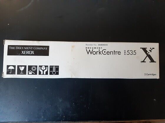 Xerox WorkCentre Pro 535 Original Toner (106R00232) 2 Cartridges Package