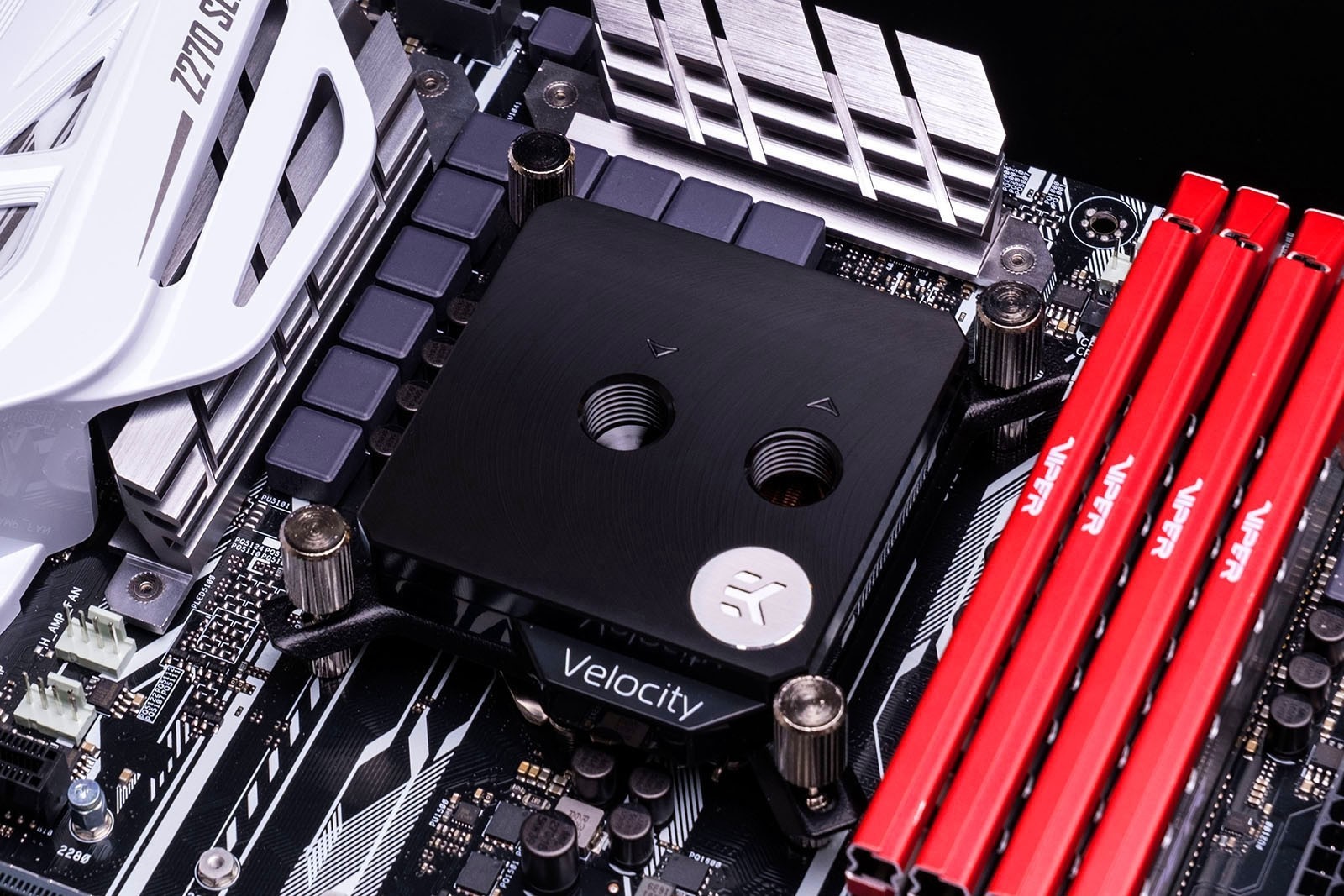 EKWB EK-Quantum Velocity CPU Water Block, Intel CPU NICKE /Acetal