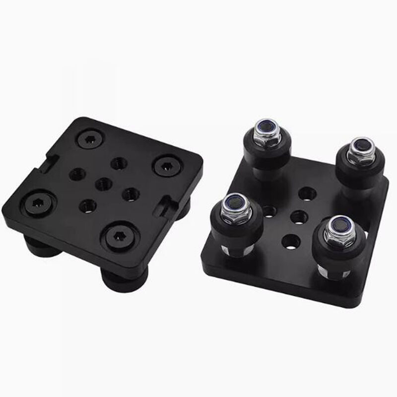 1 Set V-Slot Aluminum Profiles Gantry Plate Mini Five Roulette 2020/2024 Series