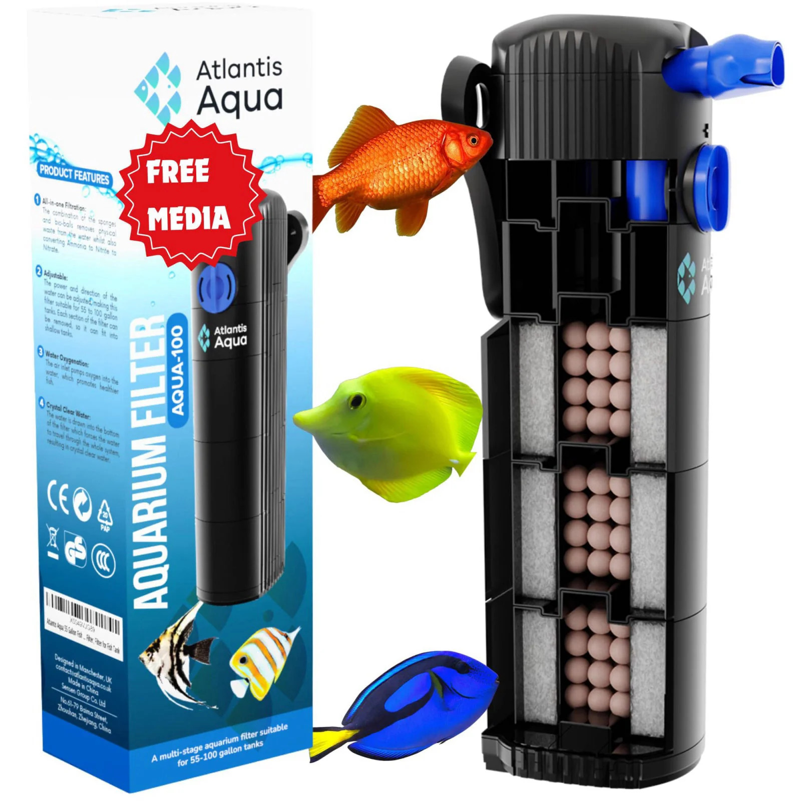 55 Gallon Fish Tank Filter to 100 Gallon Fish Tank Filter