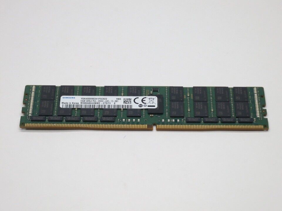 M386A8K40BM2-CTD SAMSUNG 64GB DDR4 2666 LOAD REDUCED ECC REG 4Rx4 PC4-21300 RAM