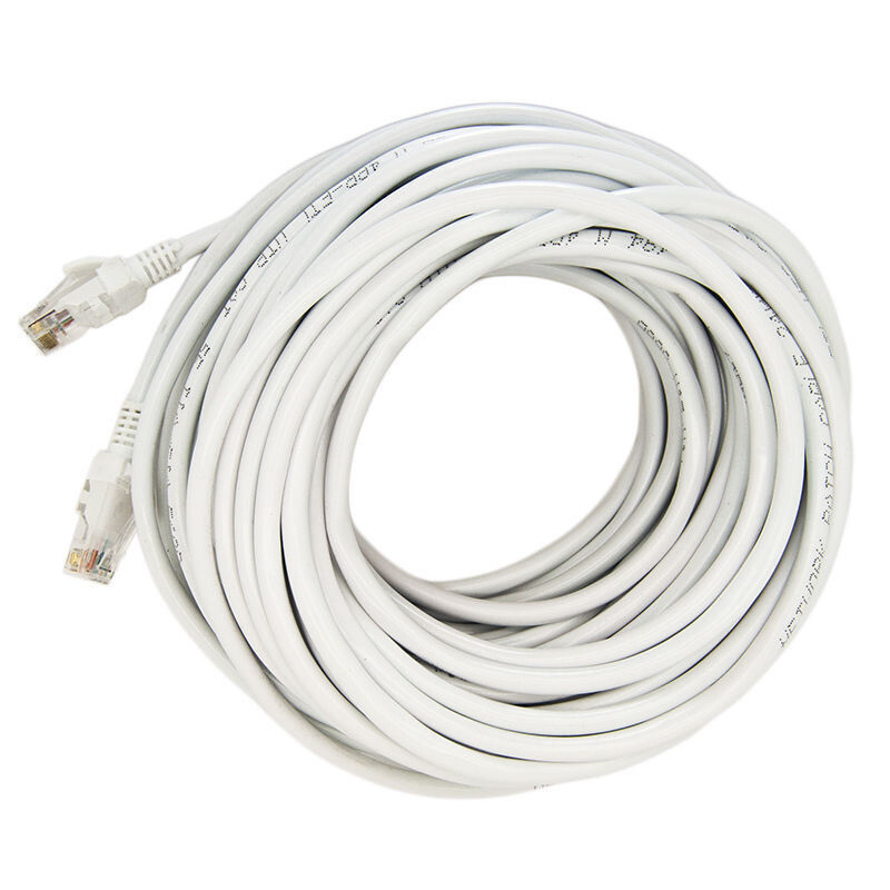 US 50F Cat 5E Ethernet Cable Network Wire RJ45 Lan 15 M Meter 50Ft 50 Ft Feet