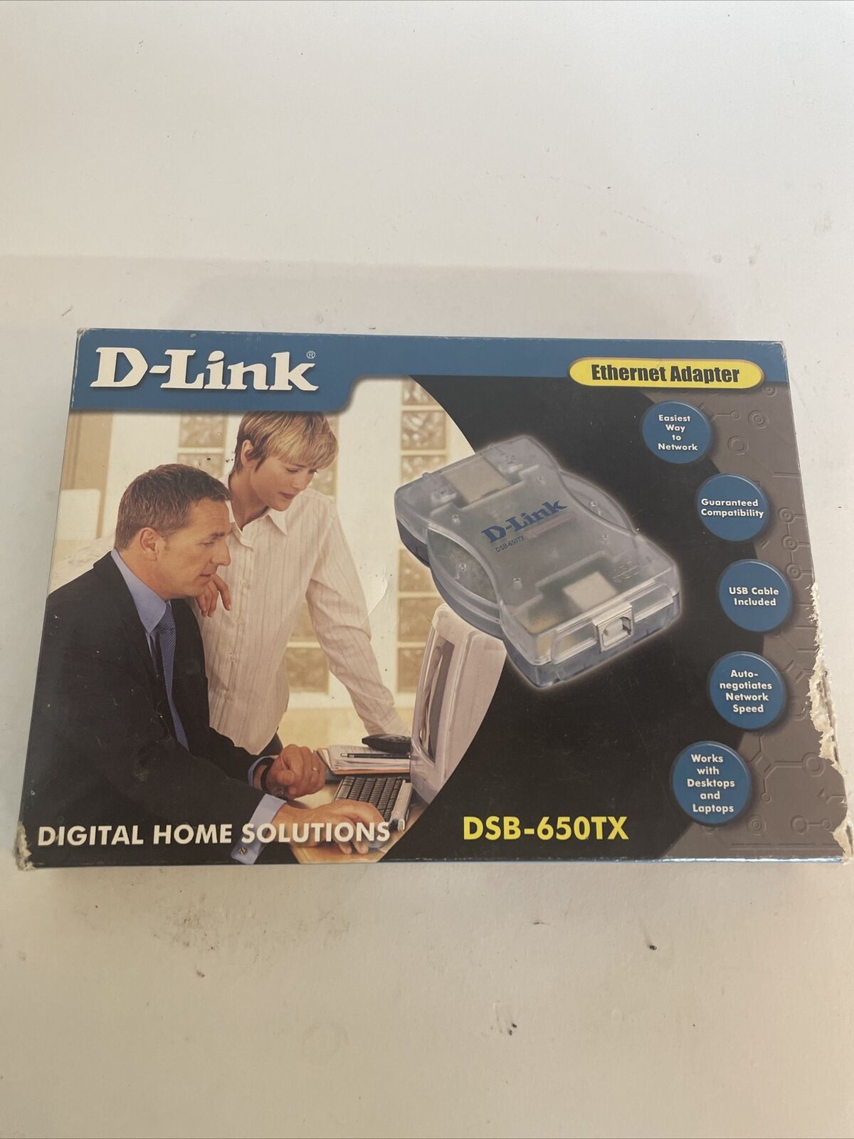 2000 D-LINK/DLINK DSB-650TX USB 10/100 ETHERNET ADAPTER