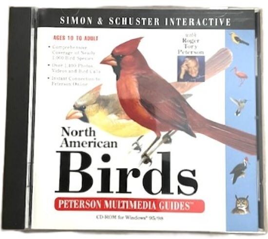 North American Birds Peterson Multimedia Guides (PC CD Rom FOR Win 95 & 98)