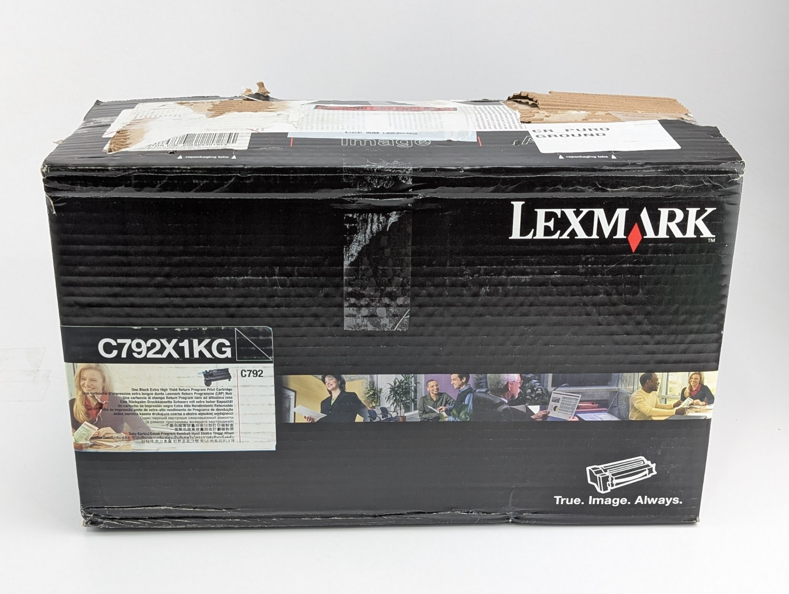 OEM Lexmark 792 C792X1KG BLACK Extra High Yield