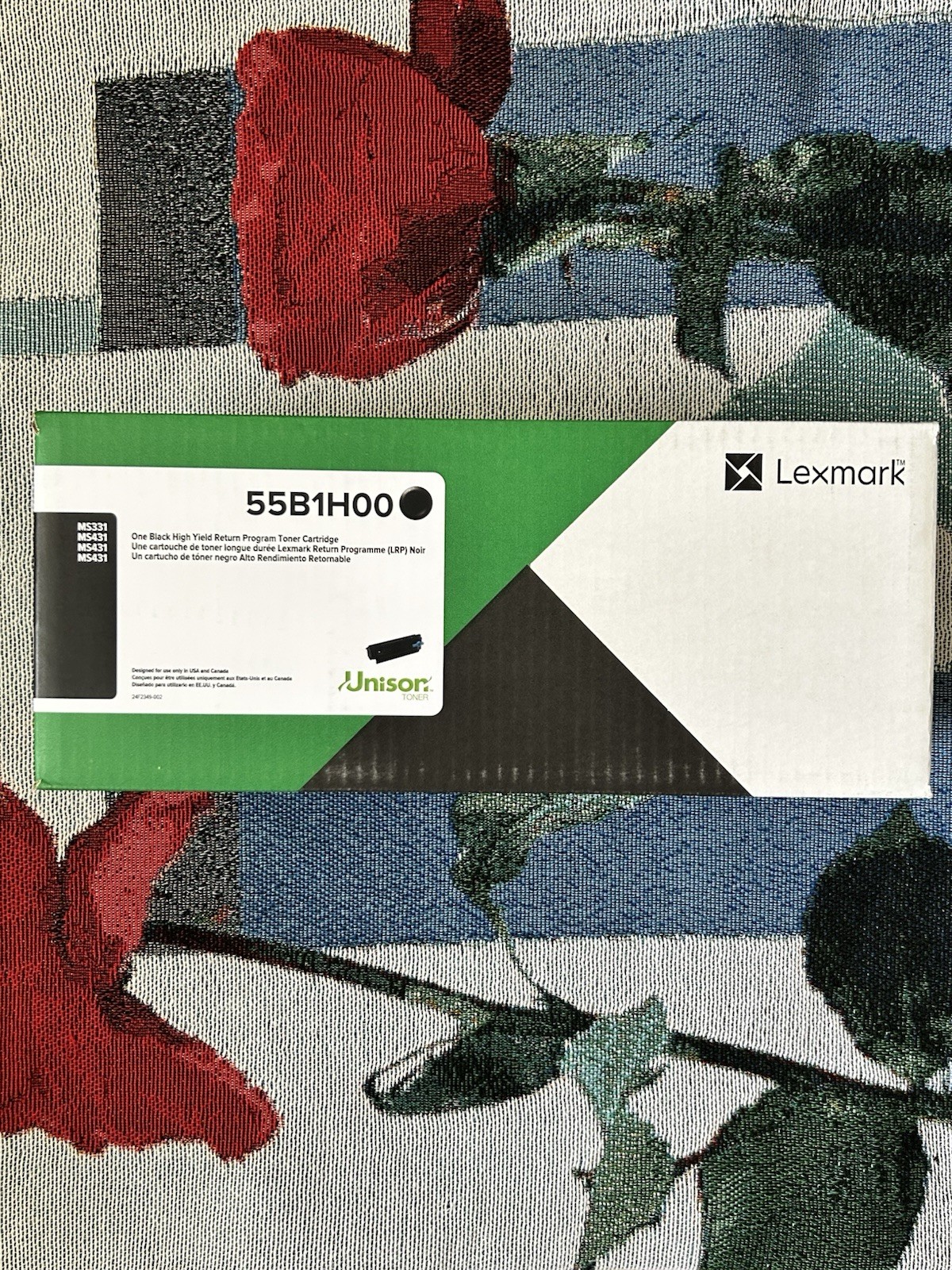 Brand New Lexmark 55B1H00 Black Toner Cartridge High Yield Sealed In Box