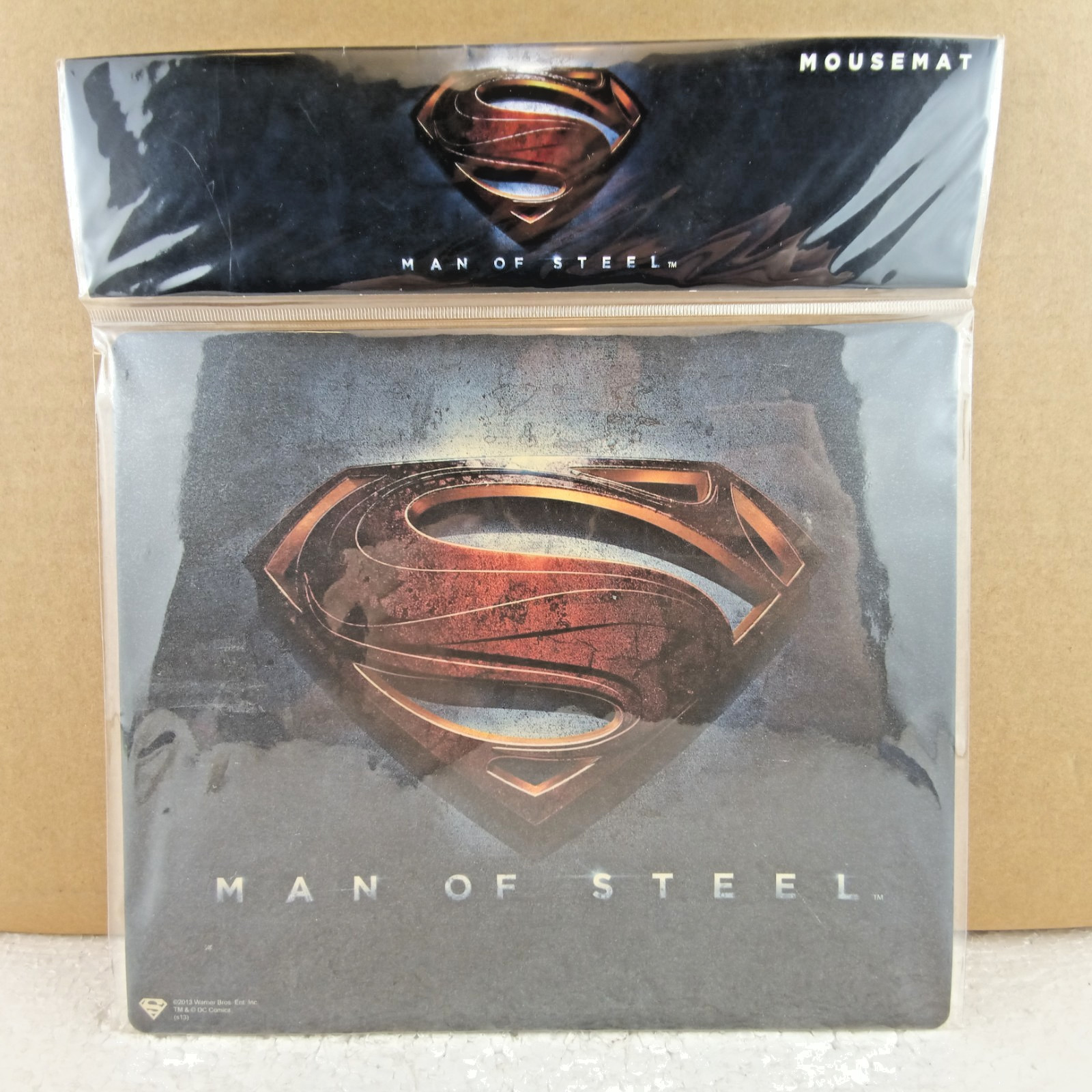 Man of Steel Superman Mousemat Mouse Pad Promotional Official DC Comics 2013